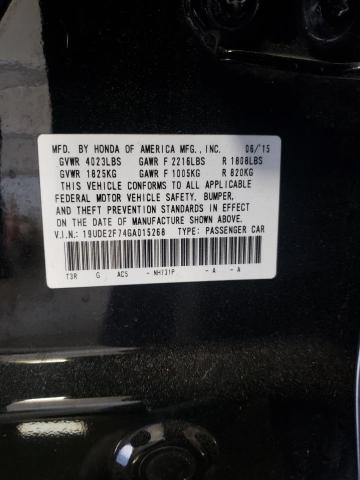 Aukcja sprzedaży 2016 Acura Ilx Premium, vin: 19UDE2F74GA015268, numer aukcji: 41653134