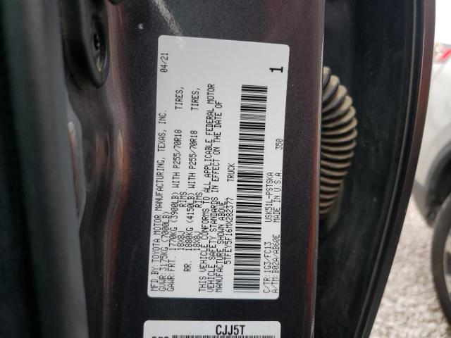 Aukcja sprzedaży 2021 Toyota Tundra Crewmax Sr5, vin: 5TFEY5F16MX282377, numer aukcji: 43419884