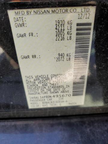 Aukcja sprzedaży 2013 Nissan Altima 2.5, vin: 1N4AL3AP8DN495670, numer aukcji: 42797764