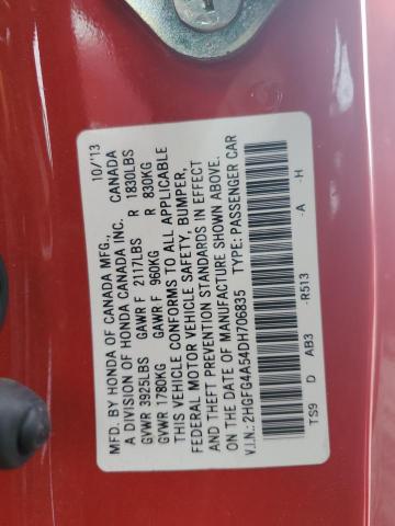 Aukcja sprzedaży 2013 Honda Civic Si, vin: 2HGFG4A54DH706835, numer aukcji: 43846874