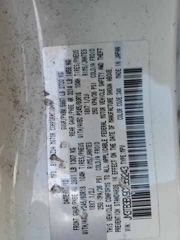 Aukcja sprzedaży 2012 Mazda Cx-9, vin: JM3TB3BV9C0358243, numer aukcji: 43991634