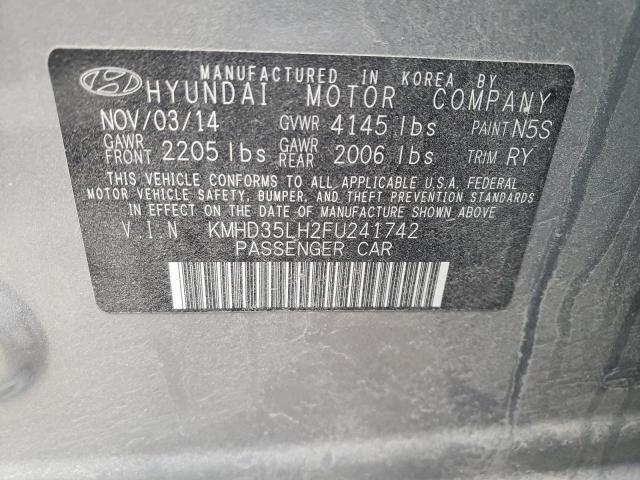 Aukcja sprzedaży 2015 Hyundai Elantra Gt, vin: KMHD35LH2FU241742, numer aukcji: 43969554