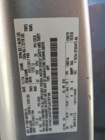 Aukcja sprzedaży 2015 Ford Escape Se, vin: 1FMCU0G72FUA75736, numer aukcji: 43693894