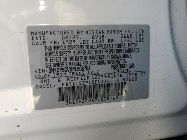 Aukcja sprzedaży 2023 Nissan Kicks Sv, vin: 3N1CP5CVXPL508764, numer aukcji: 43868384