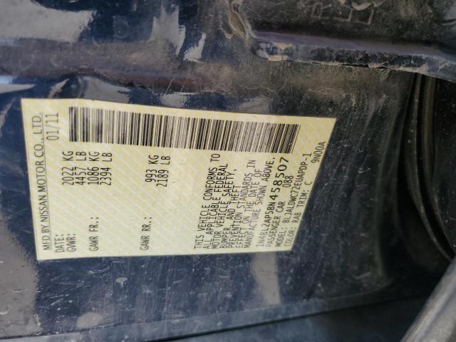 2011 Nissan Altima Sr მანქანა იყიდება აუქციონზე, vin: 1N4BL2AP5BN458507, აუქციონის ნომერი: 43961554