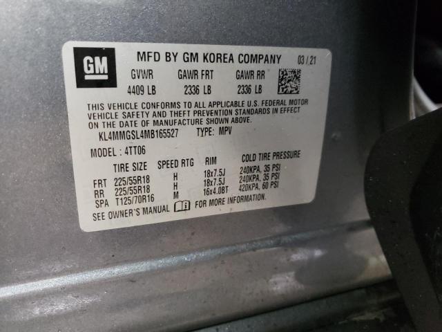 Aukcja sprzedaży 2021 Buick Encore Gx Essence, vin: KL4MMGSL4MB165527, numer aukcji: 43647734