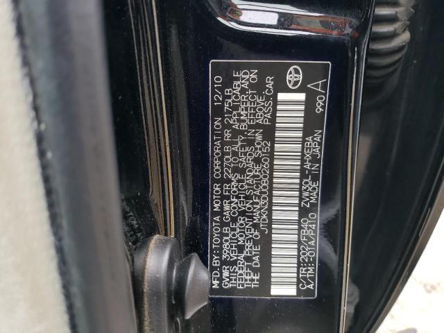 Aukcja sprzedaży 2011 Toyota Prius, vin: JTDKN3DU0B0260152, numer aukcji: 44068154