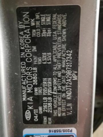 Aukcja sprzedaży 2011 Kia Soul +, vin: KNDJT2A29B7317342, numer aukcji: 43817064