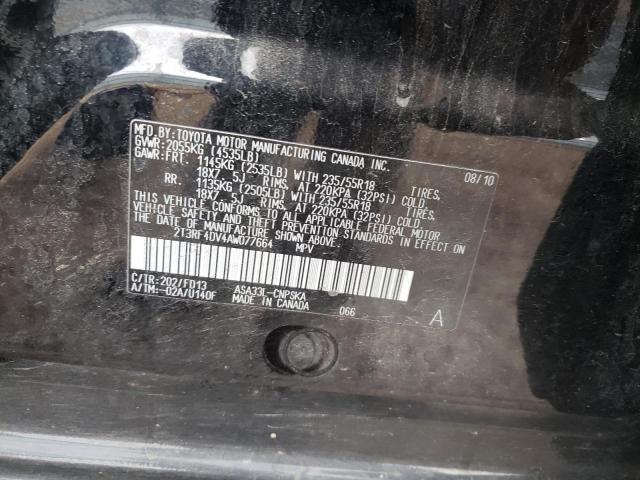 Aukcja sprzedaży 2010 Toyota Rav4 Sport, vin: 2T3RF4DV4AW077664, numer aukcji: 43822464