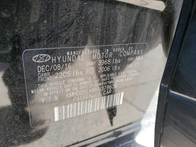 Aukcja sprzedaży 2017 Hyundai Elantra Gt, vin: KMHD35LHXHU378639, numer aukcji: 43593154