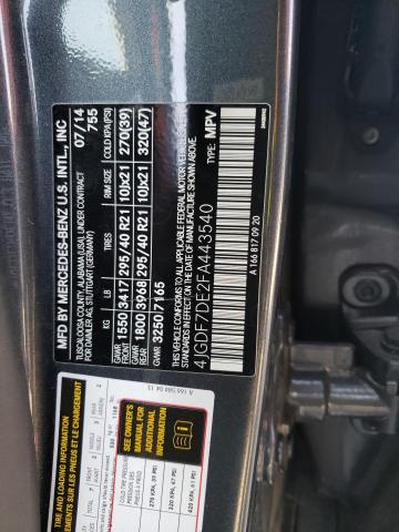 Aukcja sprzedaży 2015 Mercedes-benz Gl 550 4matic, vin: 4JGDF7DE2FA443540, numer aukcji: 43642024