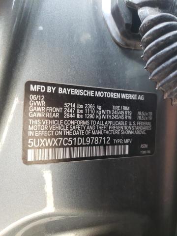 Aukcja sprzedaży 2013 Bmw X3 Xdrive35i, vin: 5UXWX7C51DL978712, numer aukcji: 43771504