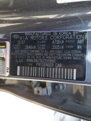 Aukcja sprzedaży 2018 Kia Cadenza Premium, vin: KNALB4J1XJ5119911, numer aukcji: 43535984