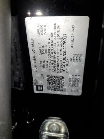 Aukcja sprzedaży 2020 Chevrolet Colorado, vin: 1GCGTBEN3L1176917, numer aukcji: 42255614