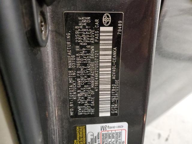 2007 Toyota Camry Ce მანქანა იყიდება აუქციონზე, vin: 4T1BE46K27U507121, აუქციონის ნომერი: 45086774