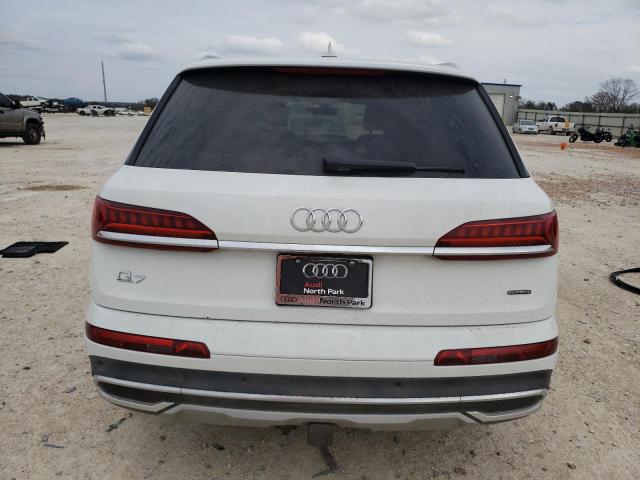 2021 Audi Q7 Premium მანქანა იყიდება აუქციონზე, vin: WA1AXAF76MD028310, აუქციონის ნომერი: 42458524