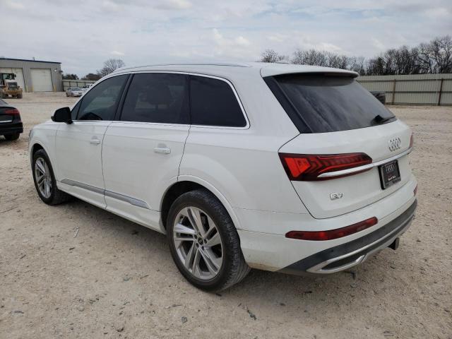 2021 Audi Q7 Premium მანქანა იყიდება აუქციონზე, vin: WA1AXAF76MD028310, აუქციონის ნომერი: 42458524