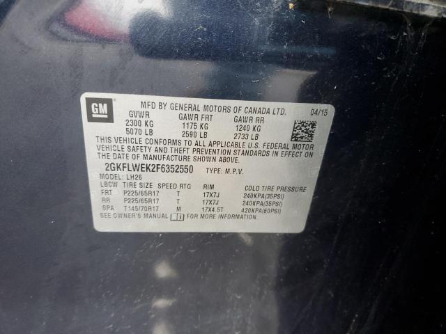 Aukcja sprzedaży 2015 Gmc Terrain Sle, vin: 2GKFLWEK2F6352550, numer aukcji: 41371224