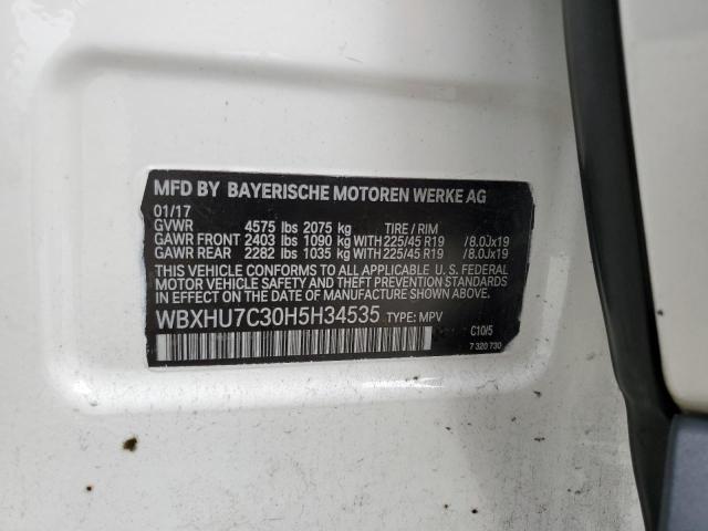 Aukcja sprzedaży 2017 Bmw X1 Sdrive2, vin: WBXHU7C30H5H34535, numer aukcji: 44725884