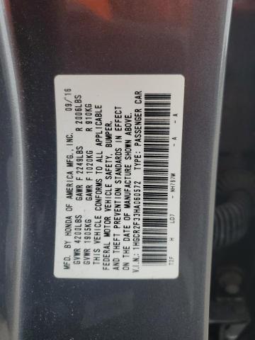 2017 Honda Accord Lx მანქანა იყიდება აუქციონზე, vin: 1HGCR2F33HA060572, აუქციონის ნომერი: 43911094