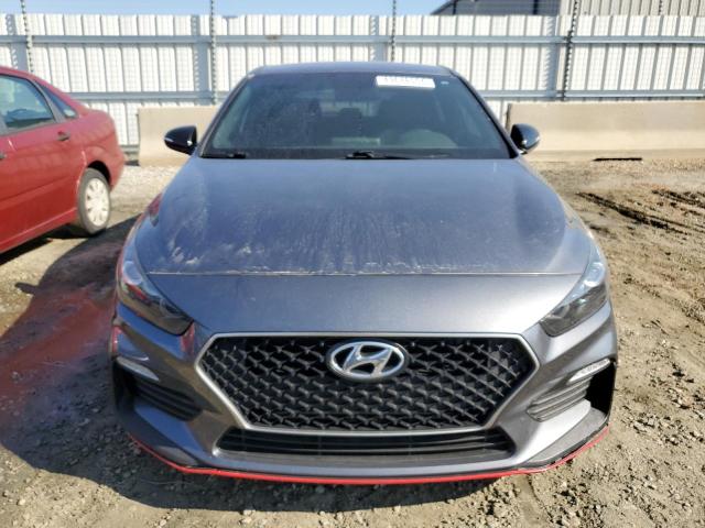 2019 Hyundai Elantra Gt N Line მანქანა იყიდება აუქციონზე, vin: KMHH55LC7KU095512, აუქციონის ნომერი: 43678554