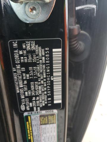 Aukcja sprzedaży 2021 Kia Telluride Ex, vin: 5XYP3DHC1MG180858, numer aukcji: 43781624
