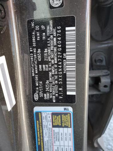 Продаж на аукціоні авто 2015 Kia Optima, vin: 5XXGN4A72FG404766, номер лоту: 43591004