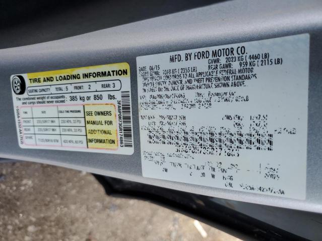 Aukcja sprzedaży 2016 Ford Fusion Se, vin: 3FA6P0H73GR174863, numer aukcji: 43934244