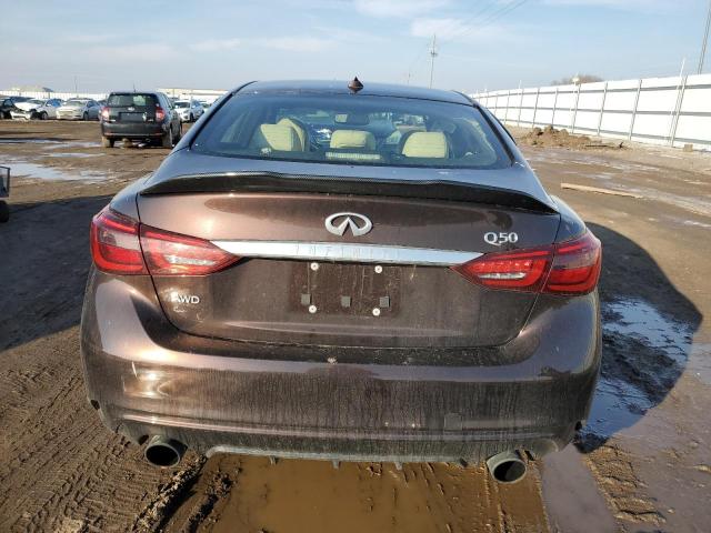 Продажа на аукционе авто 2019 Infiniti Q50 Luxe, vin: JN1EV7AR4KM550412, номер лота: 41033084