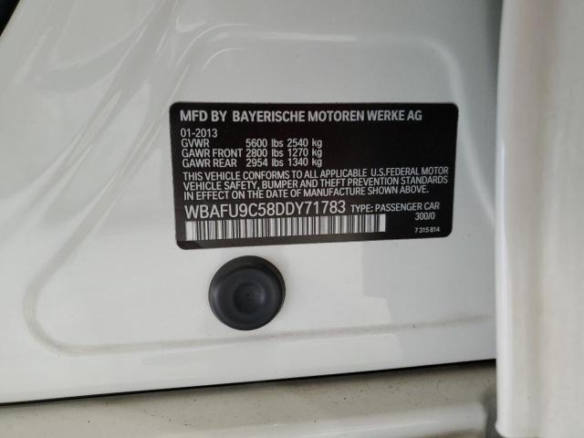 Aukcja sprzedaży 2013 Bmw 550 Xi, vin: WBAFU9C58DDY71783, numer aukcji: 43844124