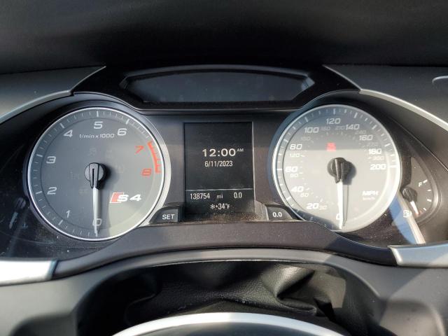 2012 Audi S4 Premium Plus მანქანა იყიდება აუქციონზე, vin: WAUBGBFL0CA023730, აუქციონის ნომერი: 44587504