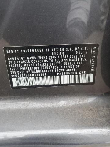 Aukcja sprzedaży 2017 Volkswagen Golf S, vin: 3VW217AU5HM061267, numer aukcji: 43907934