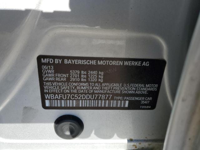44939945 :رقم المزاد ، WBAFU7C52DDU77877 vin ، 2013 Bmw 535 مزاد بيع