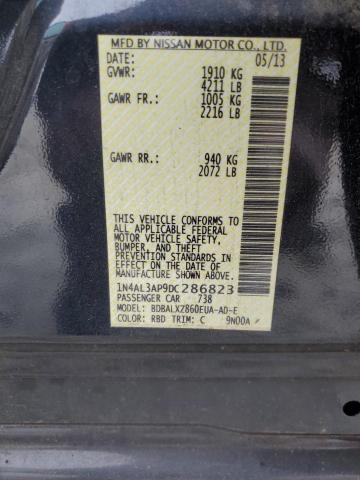 Продажа на аукционе авто 2013 Nissan Altima, vin: 1N4AL3AP9DC286823, номер лота: 43908415