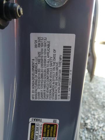 45627715 :رقم المزاد ، 5FNRL6H72SB011329 vin ، 2025 Honda Odyssey Sp مزاد بيع