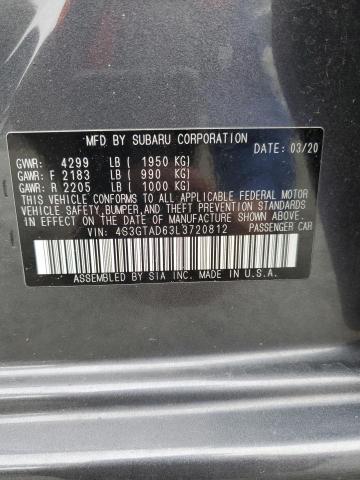 Продажа на аукционе авто 2020 Subaru Impreza, vin: 4S3GTAD63L3720812, номер лота: 44134275
