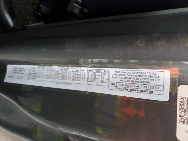 44005555 :رقم المزاد ، 1XPBD49X4PD871019 vin ، 2023 Peterbilt 579 مزاد بيع