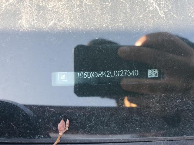 45658105 :رقم المزاد ، 1G6DX5RK2L0127340 vin ، 2020 Cadillac Ct5 مزاد بيع