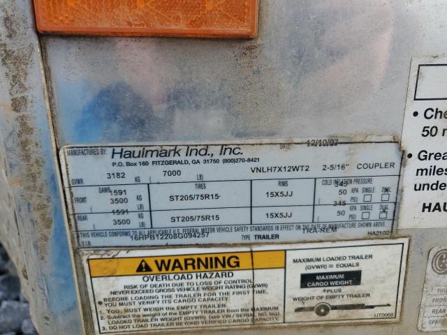 Aukcja sprzedaży 2007 Haulmark Trailer, vin: 16HPB12208G094257, numer aukcji: 43633845