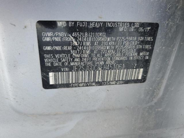 Продаж на аукціоні авто 2014 Subaru Forester, vin: JF2SJGDC8EH451061, номер лоту: 44434115