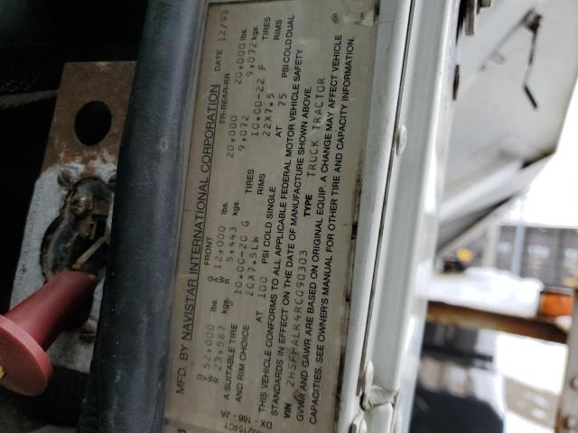 1994 International 9000 მანქანა იყიდება აუქციონზე, vin: 2HSFHALR4RC090303, აუქციონის ნომერი: 45413035