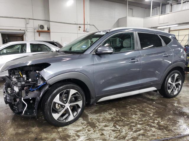 44593355 :رقم المزاد ، KM8J33A24HU391313 vin ، 2017 Hyundai Tucson Lim مزاد بيع