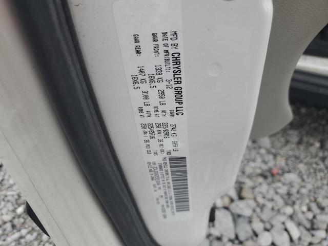 Aukcja sprzedaży 2012 Dodge Grand Cara, vin: 2C4JDGAG2CR318340, numer aukcji: 43766375