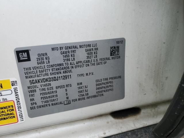 Aukcja sprzedaży 2013 Buick Enclave, vin: 5GAKVDKD3DJ112911, numer aukcji: 46589375