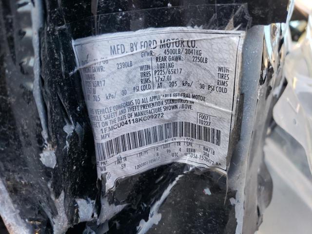 43734475 :رقم المزاد ، 1FMCU04118KC99272 vin ، 2008 Ford Escape مزاد بيع