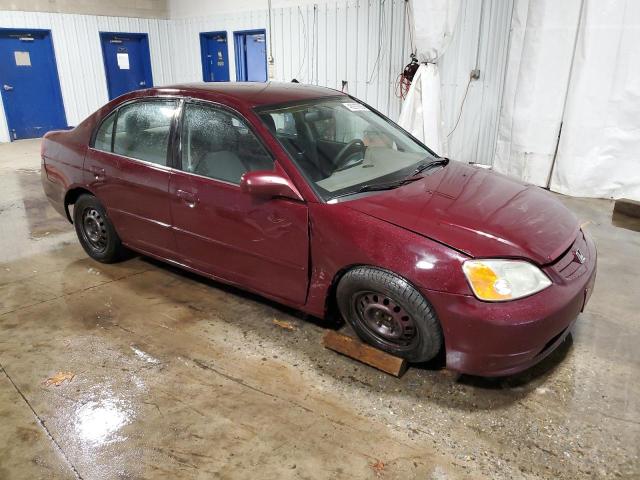 2002 Honda Civic მანქანა იყიდება აუქციონზე, vin: 2HGES16542H548978, აუქციონის ნომერი: 45297635