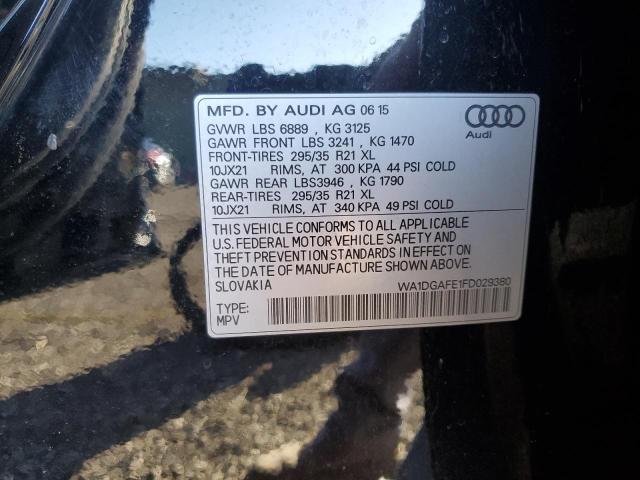 Aukcja sprzedaży 2015 Audi Q7, vin: WA1DGAFE1FD029380, numer aukcji: 44809775