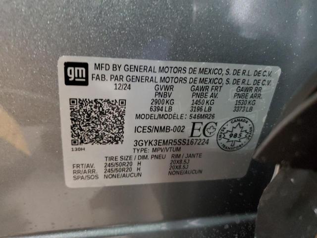 Продажа на аукционе авто 2025 Cadillac Optiq, vin: 3GYK3EMR5SS167224, номер лота: 44746855