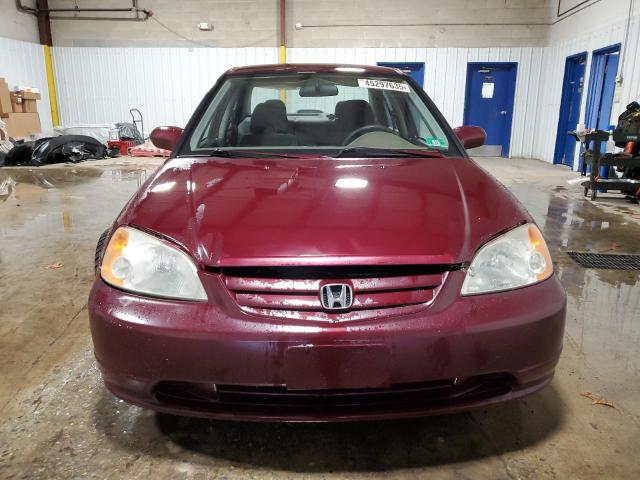 2002 Honda Civic მანქანა იყიდება აუქციონზე, vin: 2HGES16542H548978, აუქციონის ნომერი: 45297635
