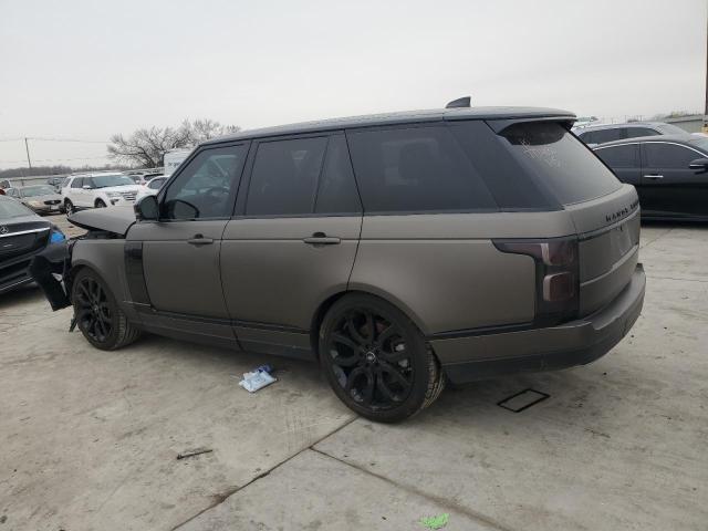 2021 Land Rover Range Rover მანქანა იყიდება აუქციონზე, vin: SALGS2SE8MA419591, აუქციონის ნომერი: 76554095